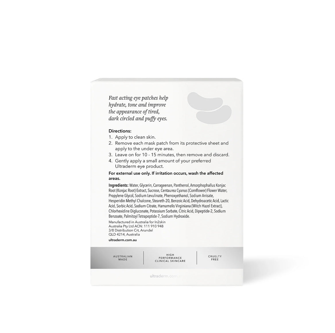 HYDRA EXPRESS EYE PATCHES (3PK)