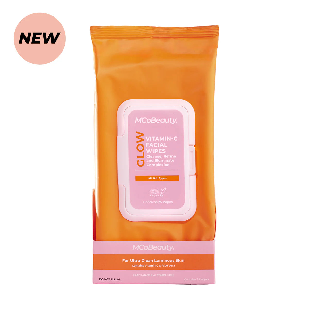DOUBLE-SIDED FACIAL WIPES