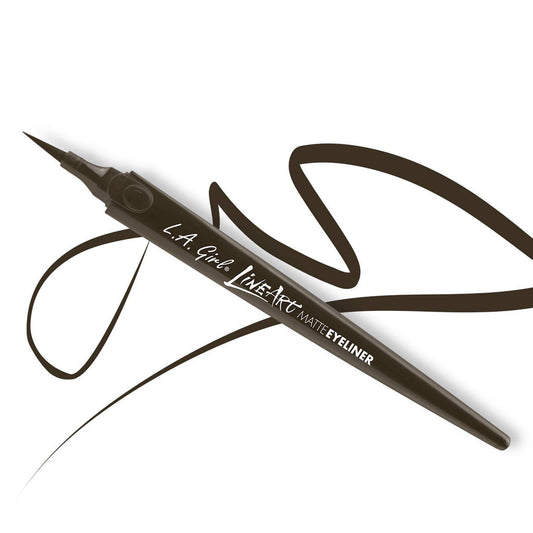 Line Art Matte Eyeliner - Brown