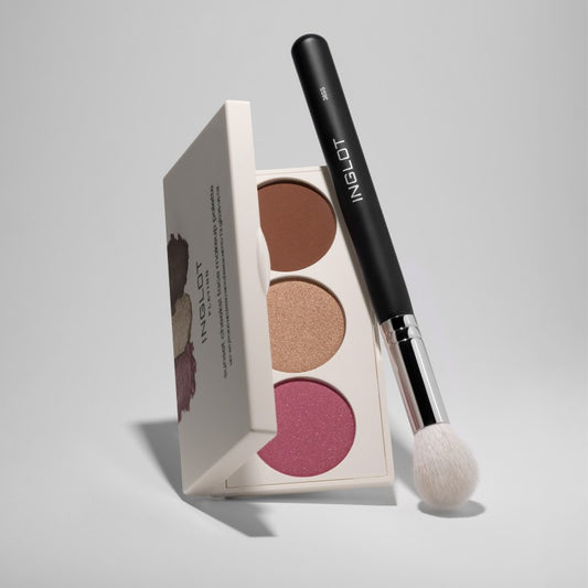 INGLOT SUNSET CHEEKS! FACE MAKEUP PALETTE