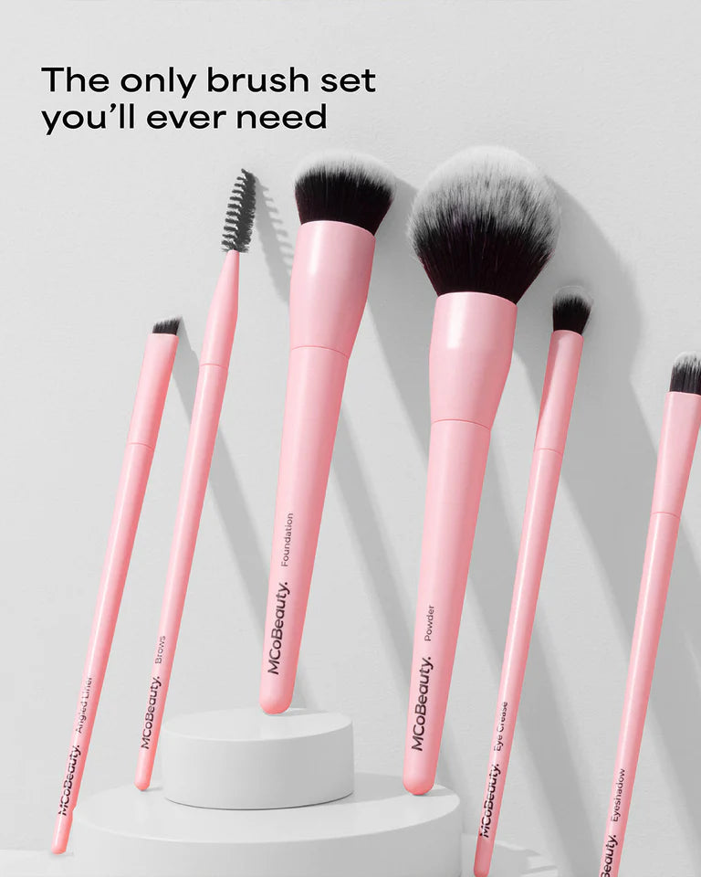 6 Piece Essentials Brush Set