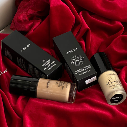 HD Perfect Coverup Foundation & Moonlight Primer Bundle