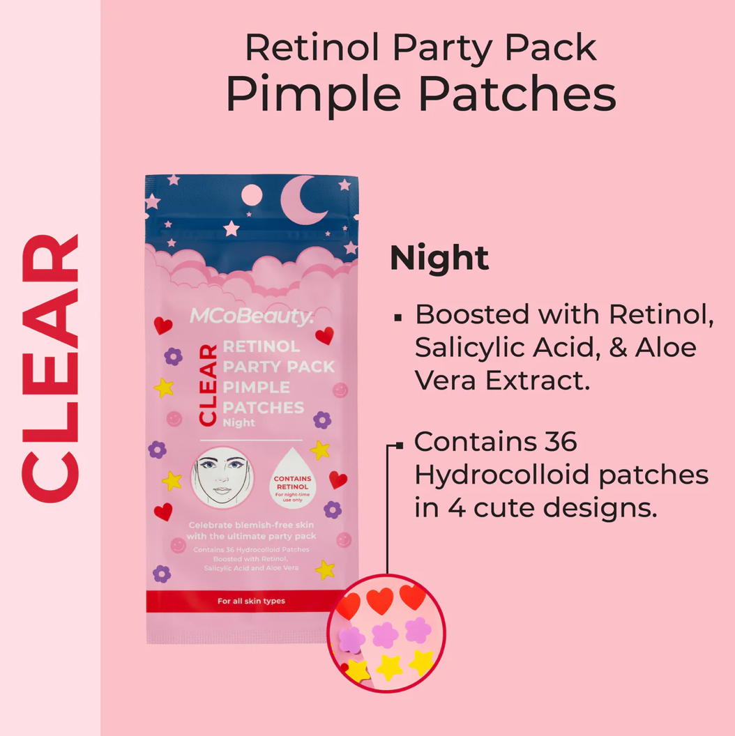 RETINOL PARTY PACK PIMPLE PATCHES