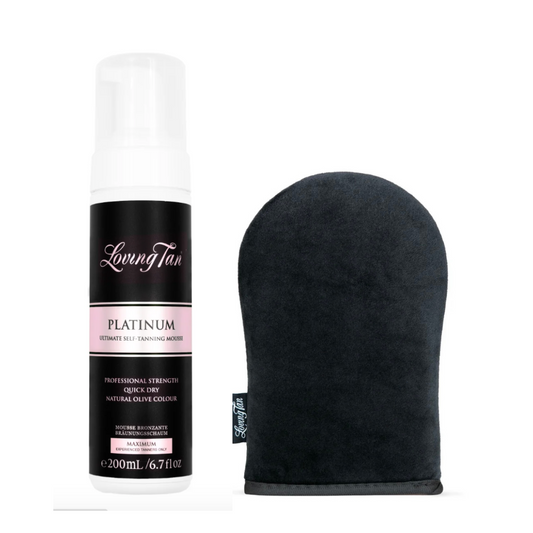 Platinum 8hr Mousse & Applicator Mitt Bundle