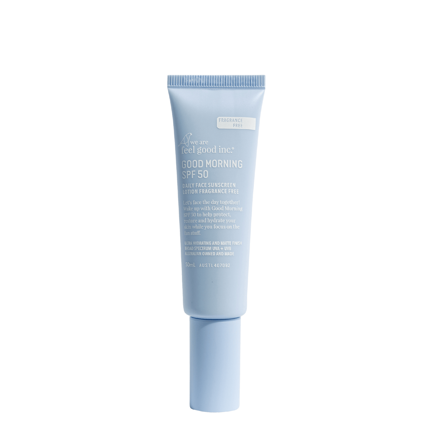 Good Morning Fragrance Free Daily Face Sunscreen