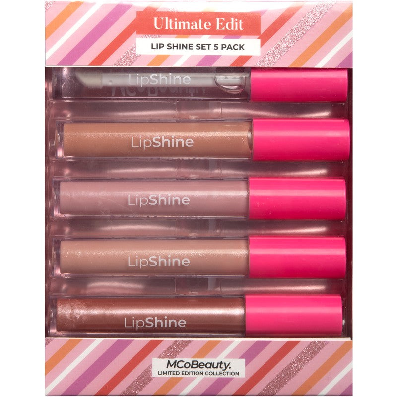 LIP SHINE SET 5 PACK – The Makeup Mirror