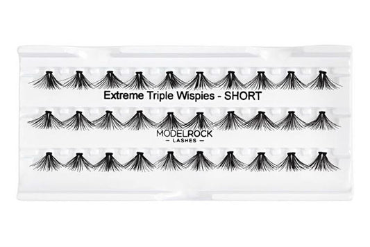 SHORT EXTREME Triple Wispy Individual Lashes