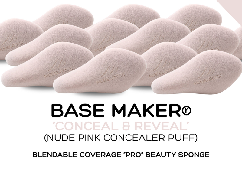 Base Maker® Beauty Sponges - 'Concealer Puff' (NUDE PINK)